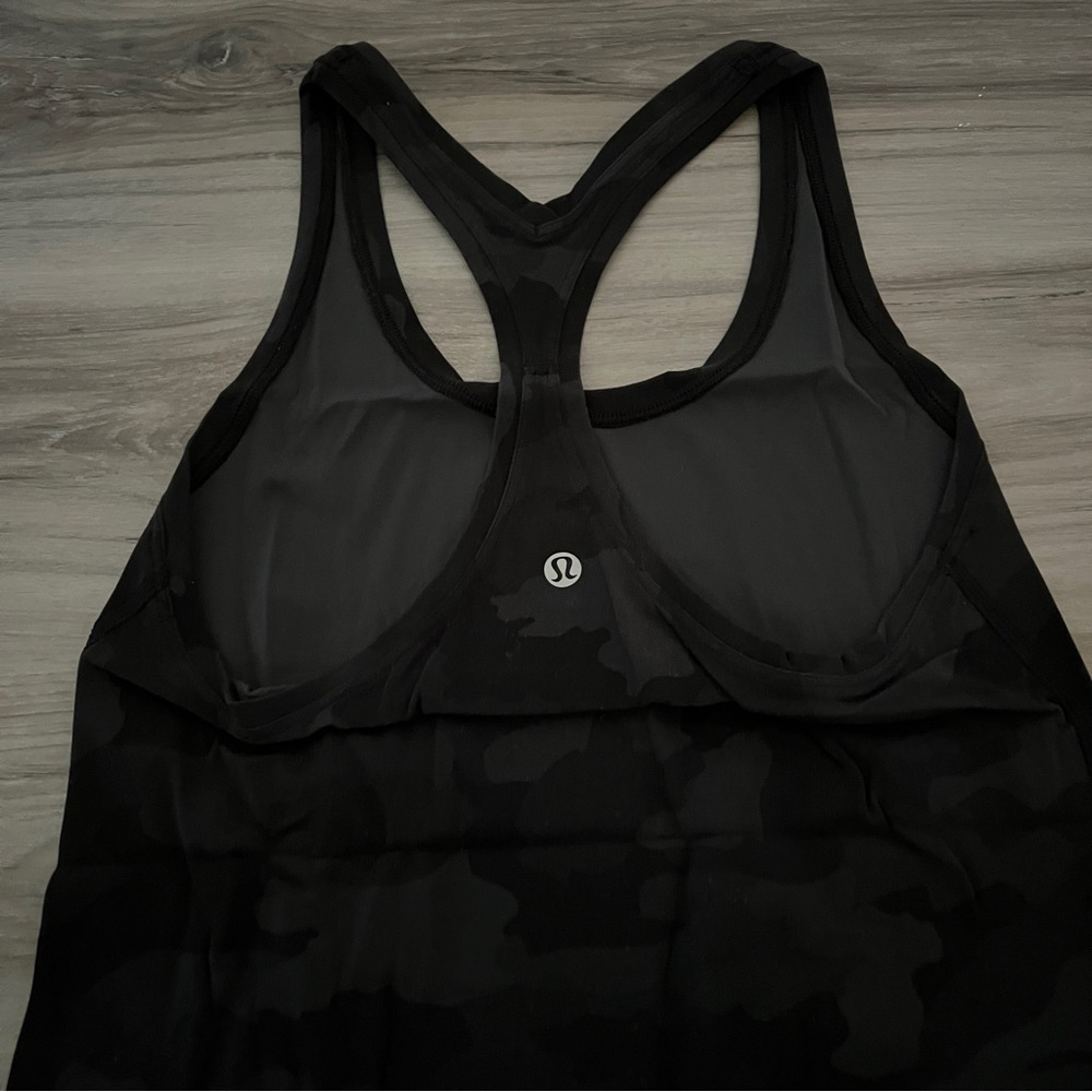 lululemon athletica Black Tank Top